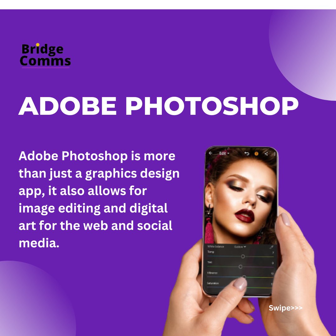 thebridgecomms's tweet photo. Easy to use design apps for content creation.

Swipe>>>>>

#socialmediamanager #socialmediastrategy
#socialmediastrategist #socialmediaagency
#socialmediamarketing #socialmediainfluencer
#socialmediatips #socialmediamarketer
#socialmediaadvertising #socialmediamentor https://t.co/vlJxSCGdRW