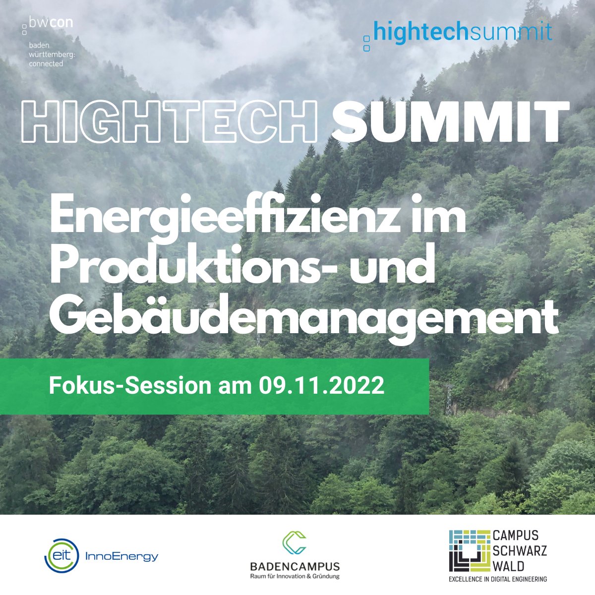 Beim Hightech Summit 2022 von <a href="/bwcon_info/">bwcon</a> zeigen wir in unserem Vortrag, wie sich durch #KI in der #Produktionssteuerung enorme #Energieeinsparpotenziale heben lassen: bit.ly/3sqWYIN