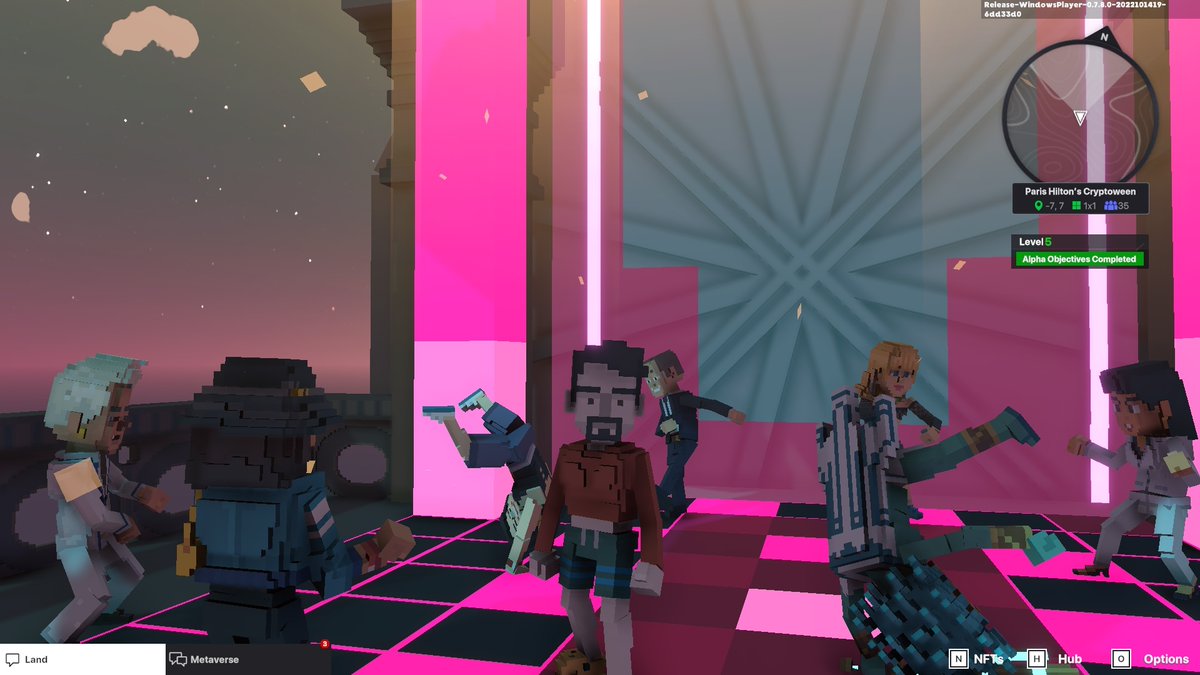 micksin2's tweet photo. @TheSandboxGame I just participated in the Paris Hilton  #Cryptoween Event. Dancing in the Clock Tower check out my screenshot below!
🎃👇 https://t.co/C6KG2c2CR5