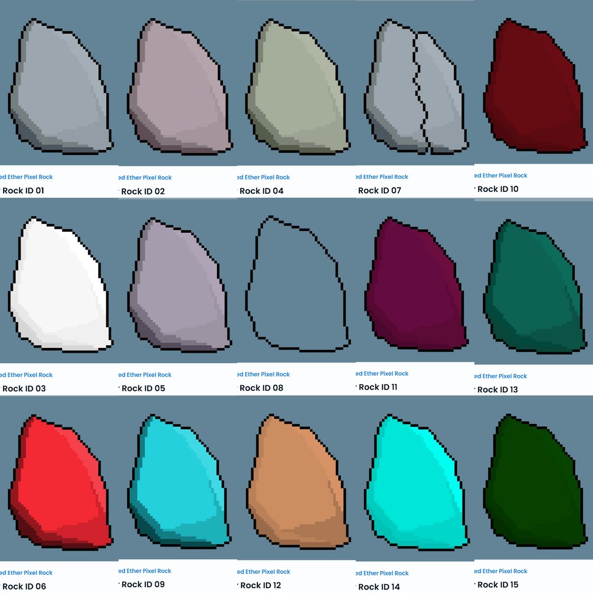TheHoomansons's tweet photo. Wrapped Ether Pixel Rock
1:1 Unique Rocks 
Floor is way lower than you think 
🔗https://t.co/ucEiheE4U6

Grab it before you see some tweets of someone bought a Pixel Rock NFT for  400 $ETH 

#NFTs #NFTMarketplace #NFTCommunity #BoredApeYachtClub https://t.co/g1E21ZHTM3