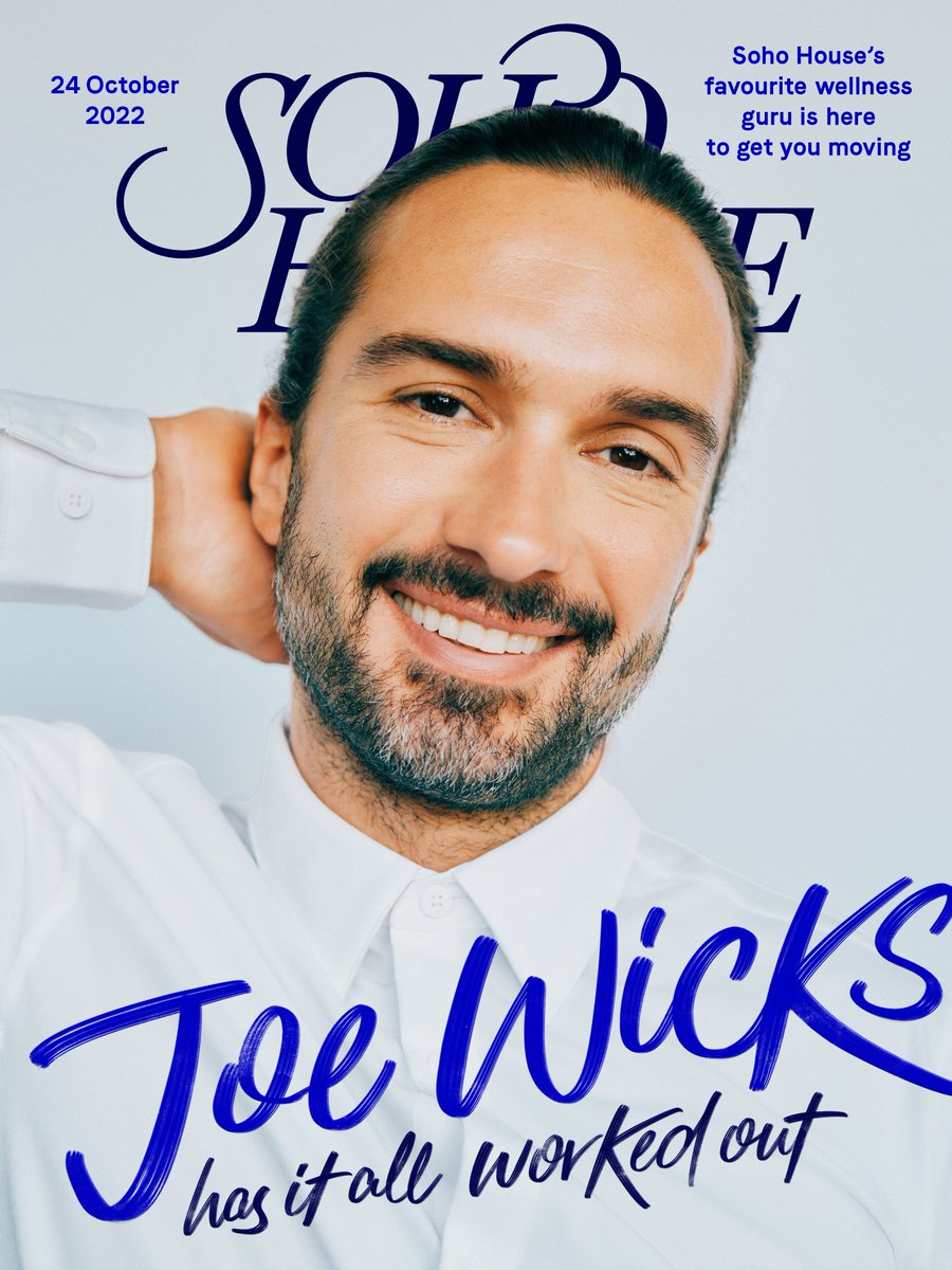 Joe Wicks has it all worked out <a href="/thebodycoach/">Joe Wicks</a> 

‘The more I give, the more I get back, the happier I am’, the <a href="/lululemon/">lululemon</a> ambassador says. ‘That's why I love doing the DMs. I need to see them.'

Read the full interview: bit.ly/3W9UDjc