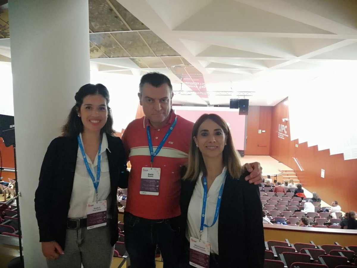 EscolaSBC's tweet photo. Felicitacions a la Montse i a la Beatriz per la seva gran presentació ahir a Barcelona al STEAMconf22.
Van compartir els nostres projectes i la nostra experiència amb altres professionals del sector.
Les acompanya el nostre ambaixador STEAMcat @EnricBolano #steamcat #steamconf22 https://t.co/ArfAfKi2s7