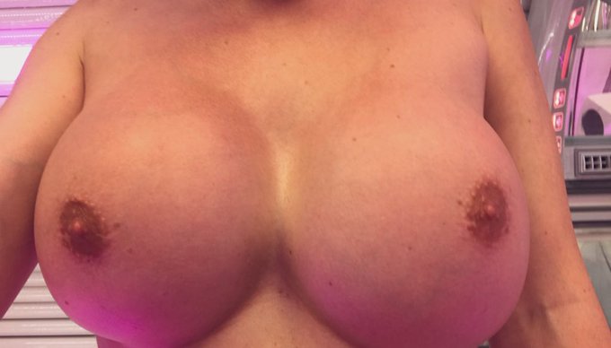 It’s titty Tuesday.  So let’s get the tits out again ❤️❤️❤️👅🤤🤤🤤. Need a nice cumload over them really