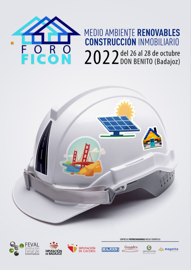 FiconFeval's tweet image. ⌛️Cuenta atrás para que comience #ForoFicón 🏗.
Mañana abre sus puertas en @FEVAL_ en #DonBenito. 
El programa viene cargado de novedades y jornadas muy interesantes. 🔝
INSCRÍBETE AHORA  ➡ feval.com/ficon/
 #feriasextremadura #feval #extremadura #Construcción
