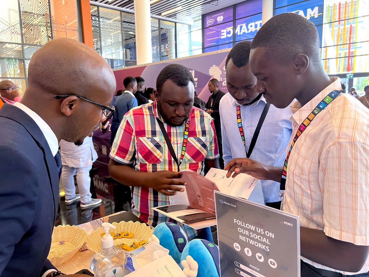 WhaleCloud2's tweet photo. DAY 1 at MWC Africa! Be sure to visit our booth #30 and meet with #WhaleCloud's onsite teams to have meaningful conversations.
Action today to shape and inspire a #digitalera for #Africa with us!
#MWC22 https://t.co/eg69RffYrT