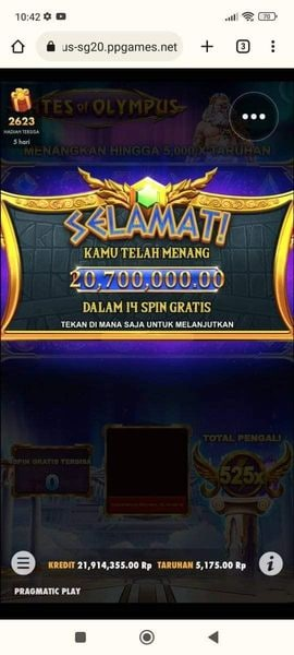 ElsatyaLuna's tweet photo. Bukan kaleng lagi kalau jackpot segini di olimpus mah woyyy 

mantap jiwa
*Nama Situs*👉🏻 *𝐈 𝐍 𝐃 𝐎 𝐇 𝐎 𝐊 𝐈 𝟒 𝐃 !*
Link Resmi 👉🏻 https://t.co/TEOZFWOCWU
#jackpot
#infogacor
#slotonline
#polamaxwin
#bocoranslot
#polasensasional
#slotgacor 
#slothariini
#indohoki4d https://t.co/pKdFPEwOpW