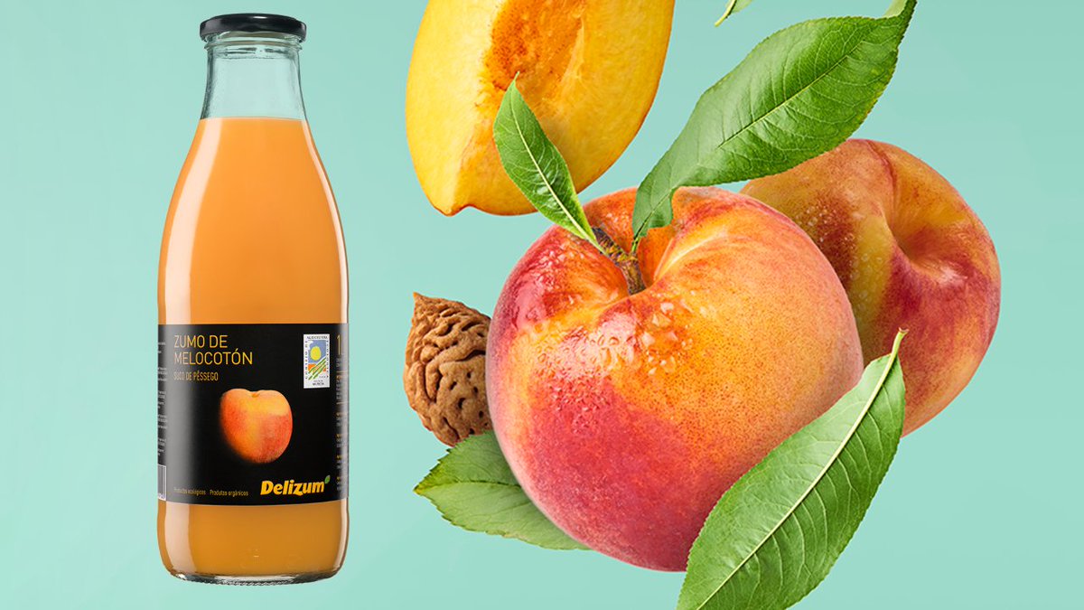 ¿Has probado ya nuestro zumo de melocotón de #Delizium? 🍑 ¡Es de lo más irresistible! 😍 Elegir productos #BIO, es apostar por mejorar tu salud y bienestar.

#Delizum #zumo #zumos #melocotón #ecológico