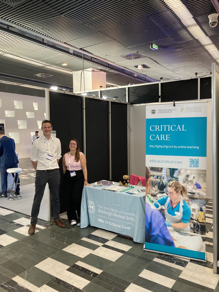 If you are interested in gaining a deeper understanding of all aspects of Critical Care including recognition and rescue visit @Ed_CritCare_On stand at @ESICM #LIVES2022