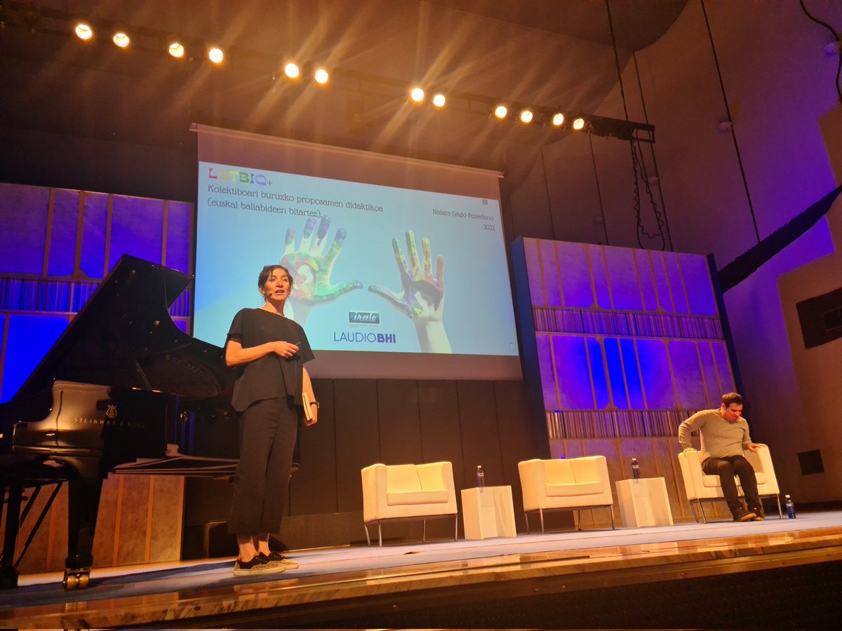 #hiztunbila26 #R600 programaren berri ematen Laudio BHI ikastetxean