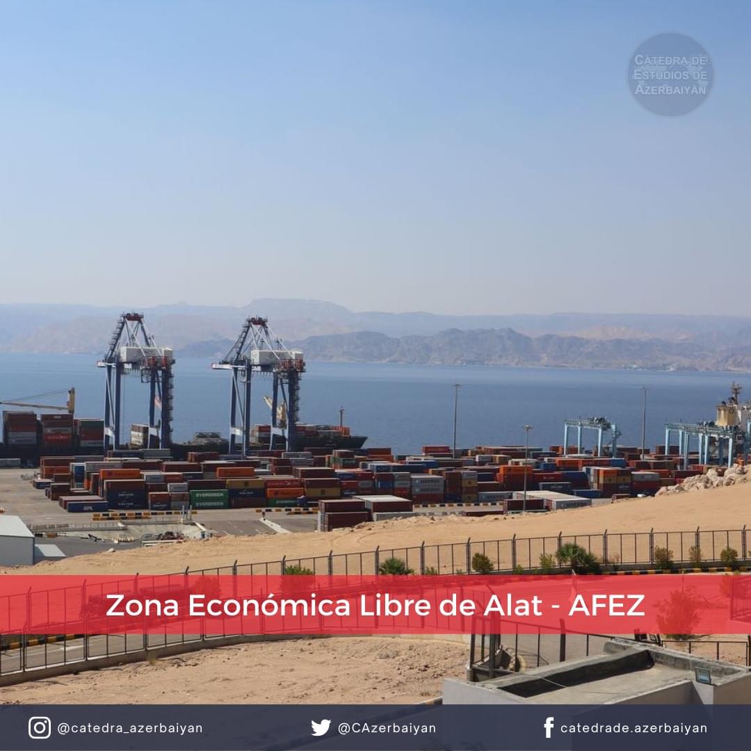CAzerbaiyan's tweet photo. Zona Económica de Alat (AFEZ)

El proyecto se ubica en el puerto de Alat, a unos 70 km de Bakú. El diseño de esta zona posee 2 objetivos: https://t.co/mE9gD1Zi4S