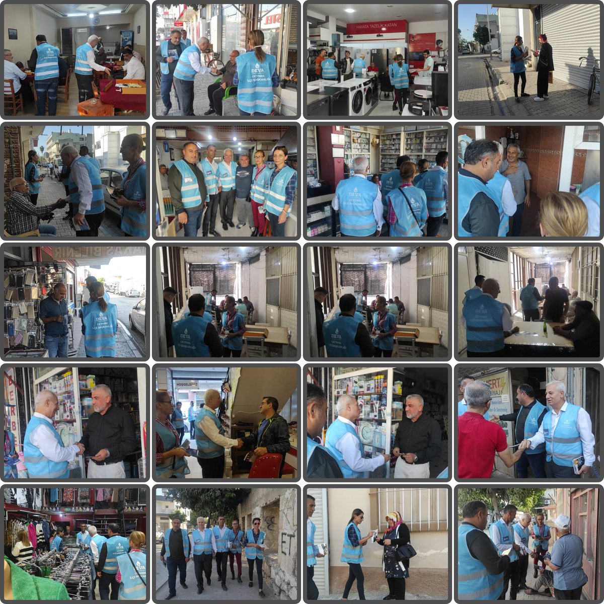 SAİD AKMAN CADDESİNDEYİZ 💧🌱
ESNAF ZİYARETLERİMİZ #devapartisi #esnafadeva