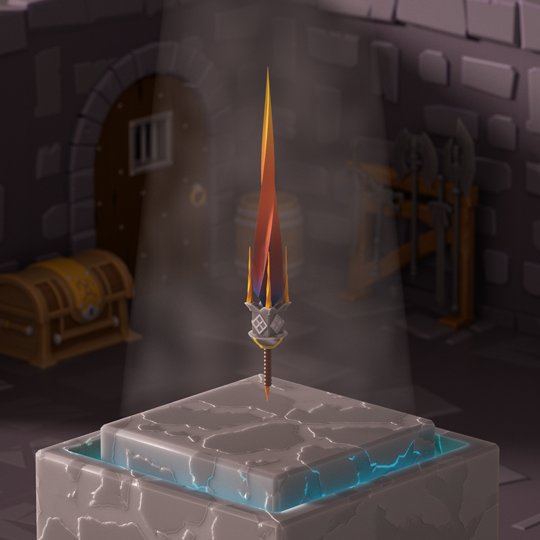 Big congrats to <a href="/CryptoKidScott/">Bauer.xpr</a> for winning the weekly weapon giveaway - Lumiere's Lance - over in our Discord!

#Proton $XPR #NFT #NFTs #NFTGiveaway