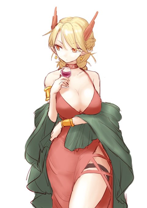 ドレスアップ龍神さんを描きたかった。

乗り気じゃないパーティーに参加してる感じで・・・

#式姫お絵かき60分一本勝負 