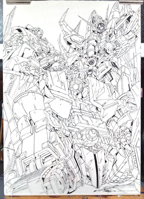 IDW版無念三兄弟のハンドトレス出来上がり、コミックデザインとはいえ久々の実写TFなので彩色が楽しみです! 