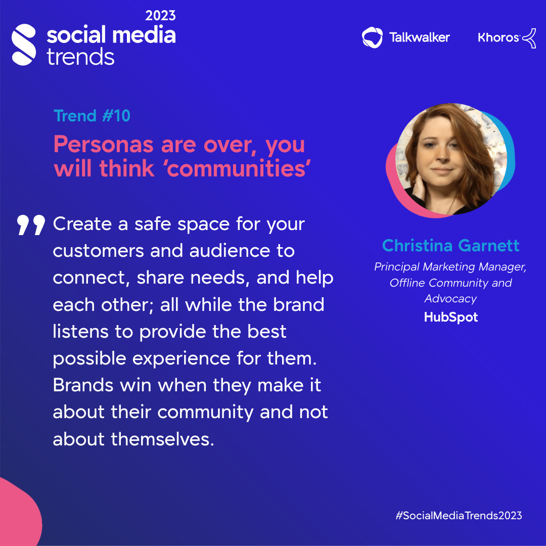 Word of mouth, CX, and community intersect in so much of my work, and it's my honor to share my thoughts on all three for the latest <a href="/Talkwalker/">Talkwalker</a> <a href="/Khoros/">Khoros®</a> 2023 social media trends report. 

talkwalker.com/social-media-t…