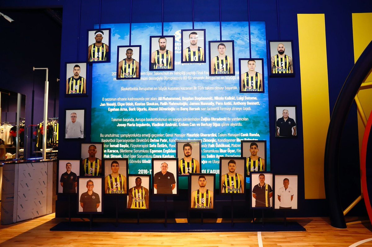 .@FBBasketbol Basketball Museum opens in Istanbul🟡🔵 Fenerbahce Beko marked a new chapter in its and the sport of basketball’s continued growth with the opening of the Fenerbahce Basketball Museum at Ulker Sports and Events Hall!