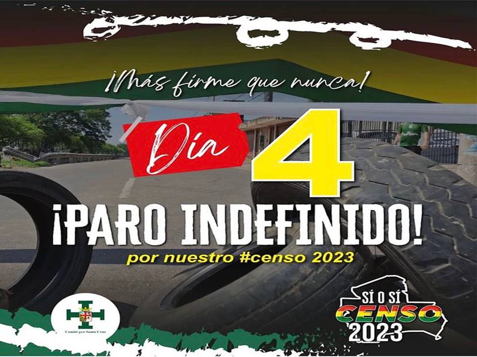MonicaAparicioA's tweet photo. @GarcesTeyo @ComiteProSC ¡Nadie se cansa!
Mas firmes que nunca!
👊🏽⚡️
Día-4⃣
#Censo2023
#CensoSioSi
#SantaCruz
#BoliviaEnDictadura
#Bolivia https://t.co/rI9H2wwPcr