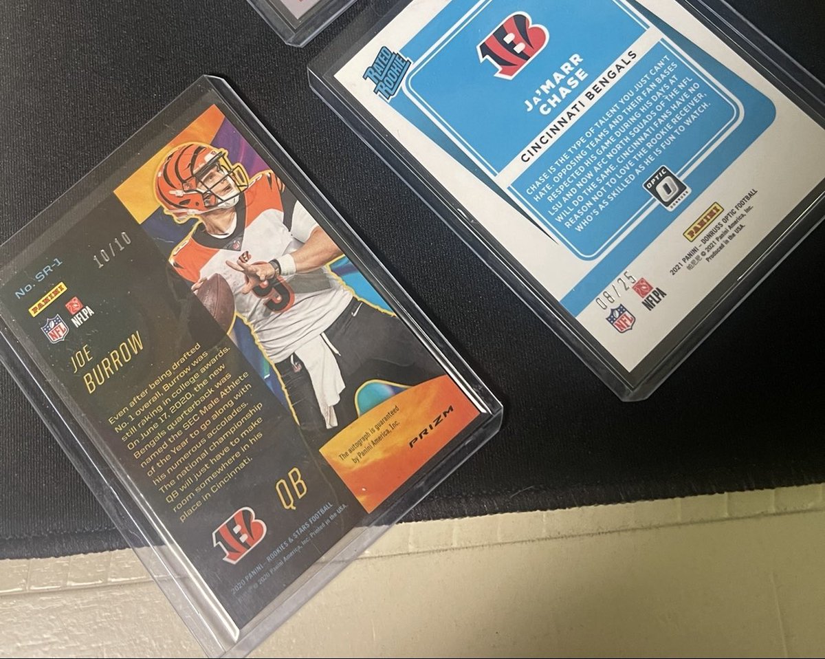 Jerrythekid21's tweet photo. Time to let these bad boys go. Maybe I’ll do a live later and raffle them both off together. https://t.co/dWoQS8LRNN