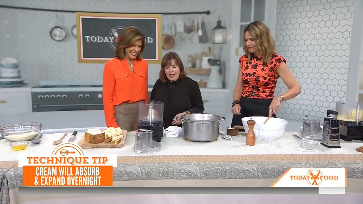 Culinary legend Ina Garten makes overnight mac & cheese and goat cheese