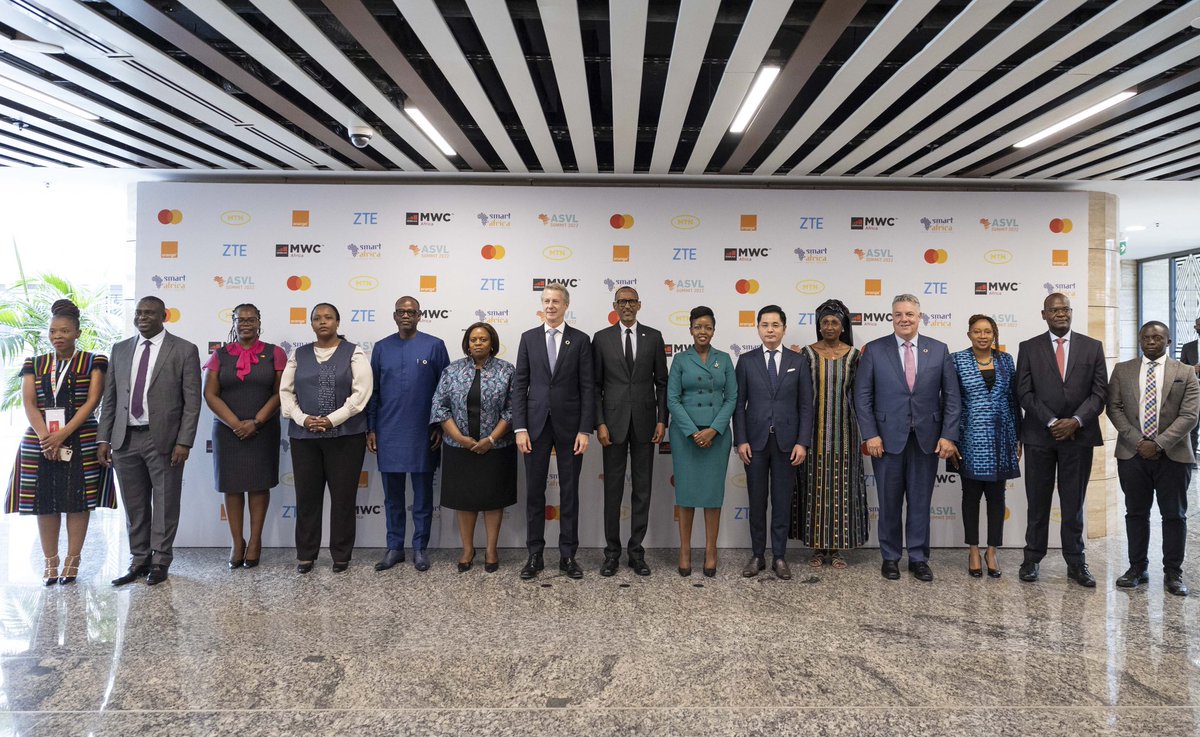 UrugwiroVillage's tweet photo. “We must recognize that digital transformation is not a zero-sum game, where progress must come at the expense of the most vulnerable. Not at all. Everyone, regardless of status, gender, or nationality, must benefit, if we want to create lasting change.” President Kagame | #MWC22 https://t.co/qmg42jfq0u
