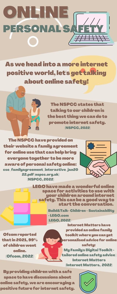 ElleRowe9's tweet photo. Just finished my first Canva poster for #pdt1076 on online safety! 🖥️ https://t.co/yWXyAqBO8F