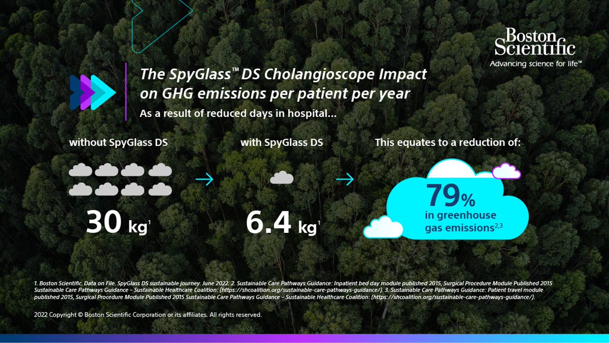 BSCEMEA_Endo's tweet photo. The ESGE-ESGENA sustainability position statement suggests performing most elective endoscopic procedures on an outpatient basis to avoid overnight hospital stays and hence reduce the environmental impact. Techniques such as cholangioscopy are encouraged. https://t.co/U7anUtIxBN https://t.co/yO0V4wlBY1