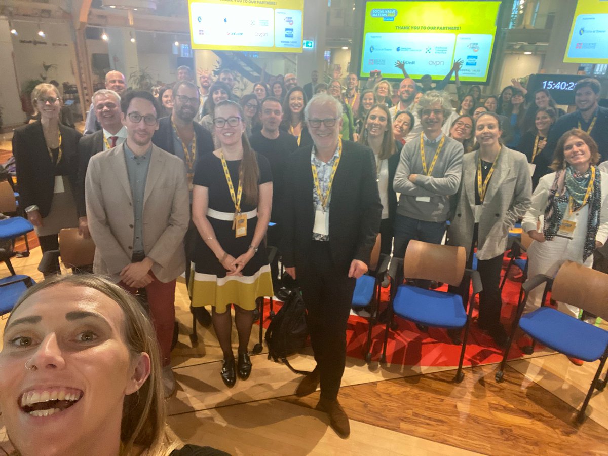 SocialValueIT's tweet photo. #SVM2022 is over! Thank you to all the people who collaborated and participated, it was wonderful!
@TOSocialimpact @SocialValueInt @SocialValueIT https://t.co/mtBcDrfDh5