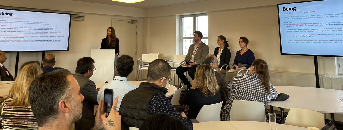 Karlee Silver (@karleesilver) on Twitter photo Follow <a href="/beinginitiative/">Being</a> - the newest global #mentalhealth funding initiative just launched at #GrandChallenges 2022 by partners <a href="/gchallenges/">Grand Challenges Canada</a> (funded by <a href="/CanadaDev/">Development Canada</a>), <a href="/FondationBotnar/">Fondation Botnar</a>, <a href="/DHSCgovuk/">Department of Health and Social Care</a> & <a href="/UnitedGMH/">United for Global Mental Health</a>. Partner from Global South will be announced soon. Follow <a href="/beinginitiative/">Being</a> - the newest global #mentalhealth funding initiative just launched at #GrandChallenges 2022 by partners <a href="/gchallenges/">Grand Challenges Canada</a> (funded by <a href="/CanadaDev/">Development Canada</a>), <a href="/FondationBotnar/">Fondation Botnar</a>, <a href="/DHSCgovuk/">Department of Health and Social Care</a> & <a href="/UnitedGMH/">United for Global Mental Health</a>. Partner from Global South will be announced soon.