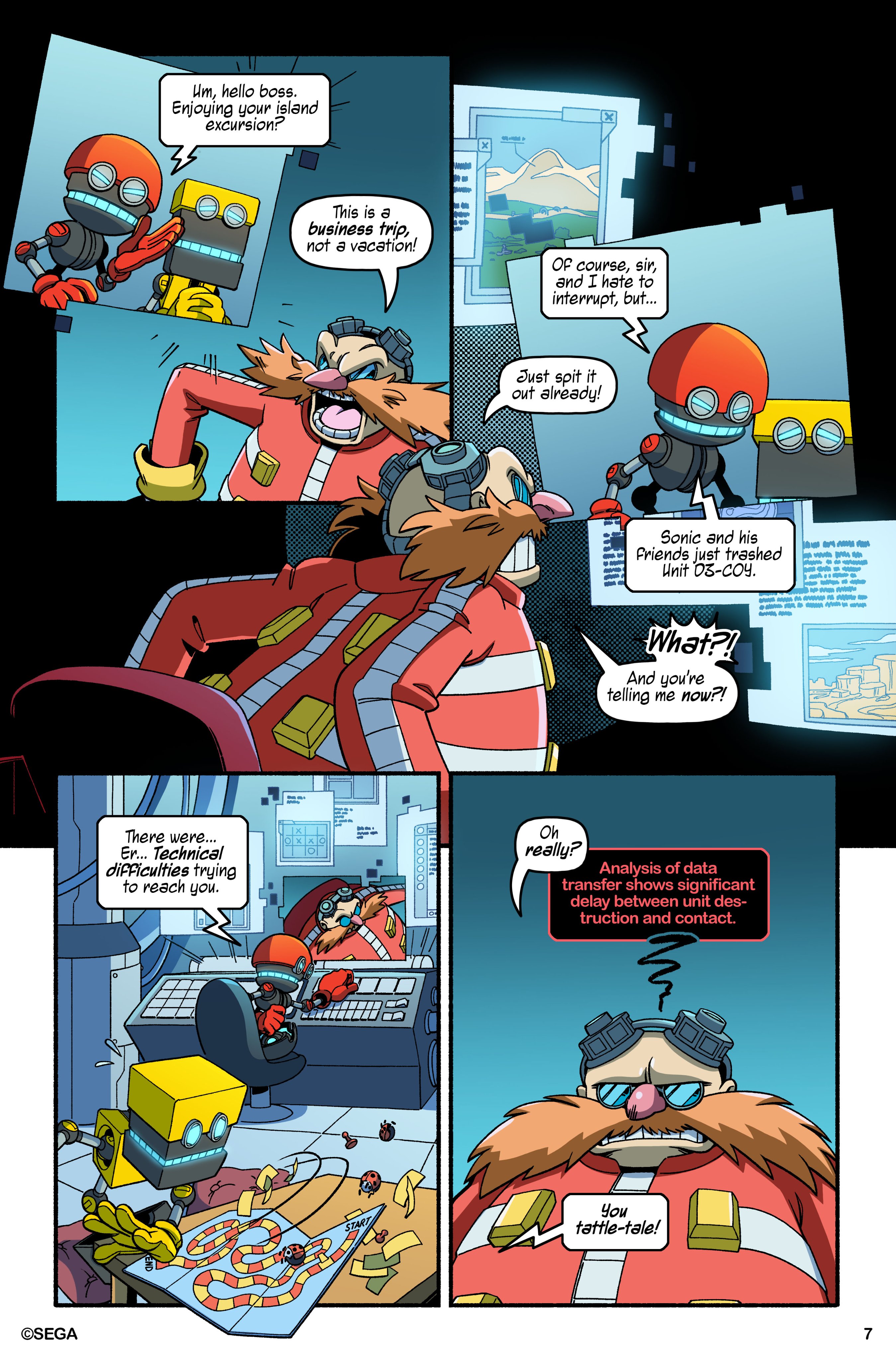 COMIC, Sonic Frontiers