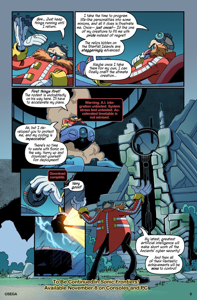 Sonic Frontiers Prologue: Convergence Part 2

Dr. Eggman is up to his most diabolical plan yet! Will Sonic & friends make it to the Starfall Islands in time to stop him? 