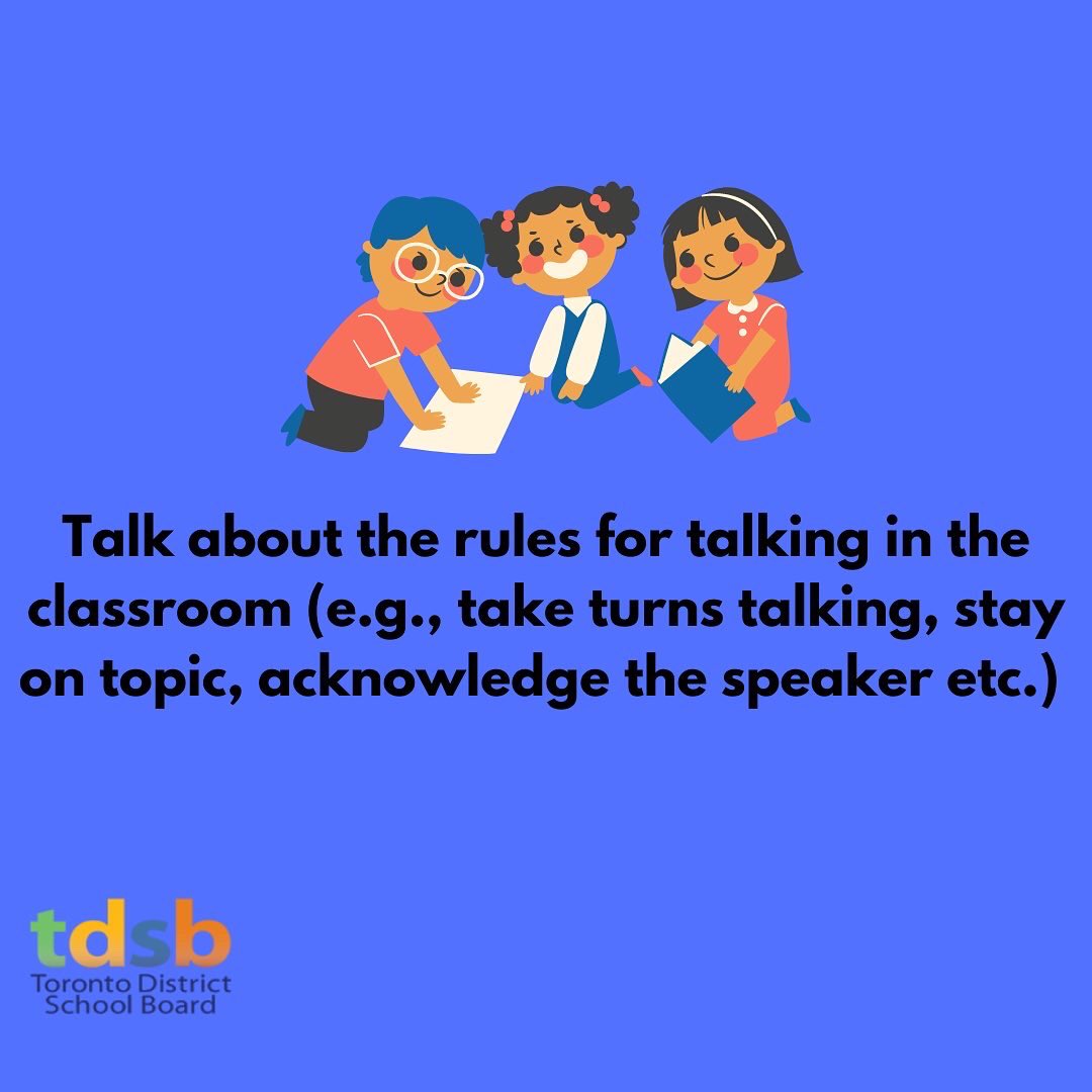 TDSB_SLP's tweet photo. ๐ฃ๐ฌ Swipe to read some tips on how to promote social skills in the classroom!
#TDSB #SpeechLanguagePathology #SocialSkills #SocialLanguage https://t.co/FgO2t2agdL