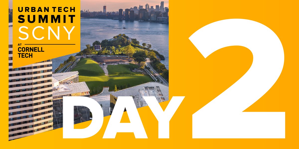utsummitnyc's tweet photo. It's Day Two of #SCNY22. We're excited to kick things off with @NYCEDCPresident as the first keynote fireside chat with @msamuelian of @cornell_tech. Join us as we discuss Hurricane Sandy's aftermath, the climate workforce, and more. #TheClimateMobilization https://t.co/pDz6luqyHo