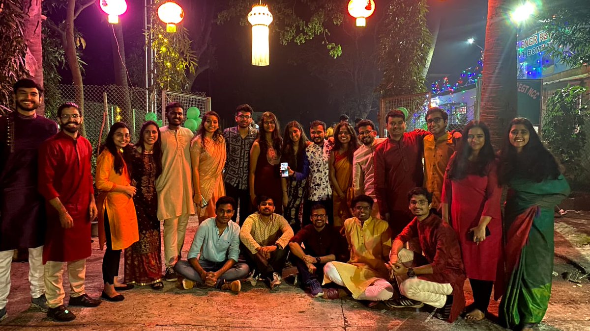 Jai Hind!
We had a Diwali celebration at NCC <a href="/iitbombay/">IIT Bombay</a>.
Everyone received the blessings of goddess Laxmi and spent some quality time together. Wishing everyone a very happy and joyful #Diwali once again. 
#diwali2022 
<a href="/ncc_dte/">Maharashtra NCC Dte</a>
<a href="/adgpi/">ADG PI - INDIAN ARMY</a> <a href="/mumbai_group/">Team Mumbai A Group</a> <a href="/HQ_DG_NCC/">National Cadet Corps</a>