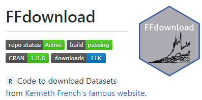 StoecklSeb's tweet photo. Do/are you: 
-often use Fama-French Asset Pricing datasets? 
-bother bay having to manually download those files?
-mind meddling with their complicated structure?
If *yes* use my free R-package *FFdownload* (available on #cran and #github) https://t.co/E9UGD4wPyL