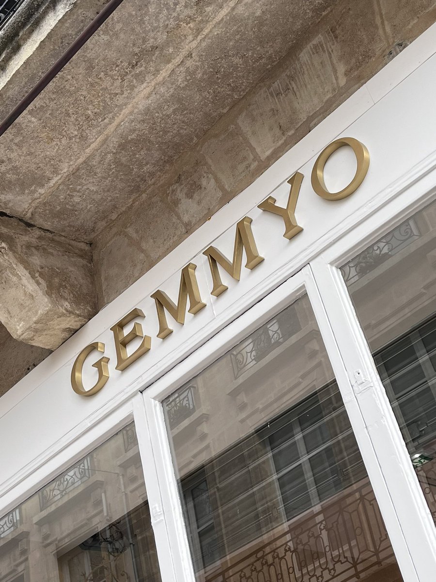plaigneau's tweet photo. Fière de la nouvelle boutique @GemmyoParis à Bordeaux ✨ 
Vous aimez ?? https://t.co/Q1q258xm4y