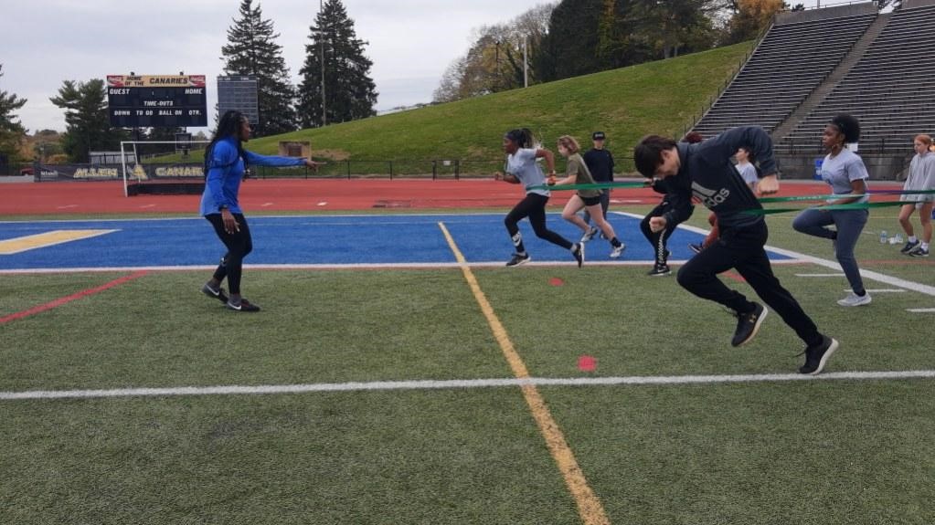 Big thanks to everyone who came out on 10/23 for the first of two Chanelle Price Speed Clinics. We had a special guest show up -  <a href="/MandyMarquardt/">Mandy Marquardt</a> 🚲💗

There are spaces available for the upcoming clinic on 10/30.  
forms.office.com/r/U8fJJv2kuA

<a href="/mystlukes/">St. Luke's University Health Network</a> 
<a href="/underdogakh/">Akeem Haynes</a> 
<a href="/CPriceRun7/">Chanelle Price</a>