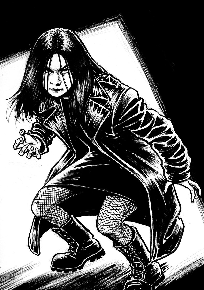 RussBraun2's tweet photo. Kind of a mashup of Comics and TV for this one; I'll have it with me at #baltimorecomiccon this weekend... #TheBoys #TheBoystv #Kimiko #TheFemale @KarenFukuhara @TheBoysTV @baltimorecomics #comics https://t.co/Vy5EFrrz0A