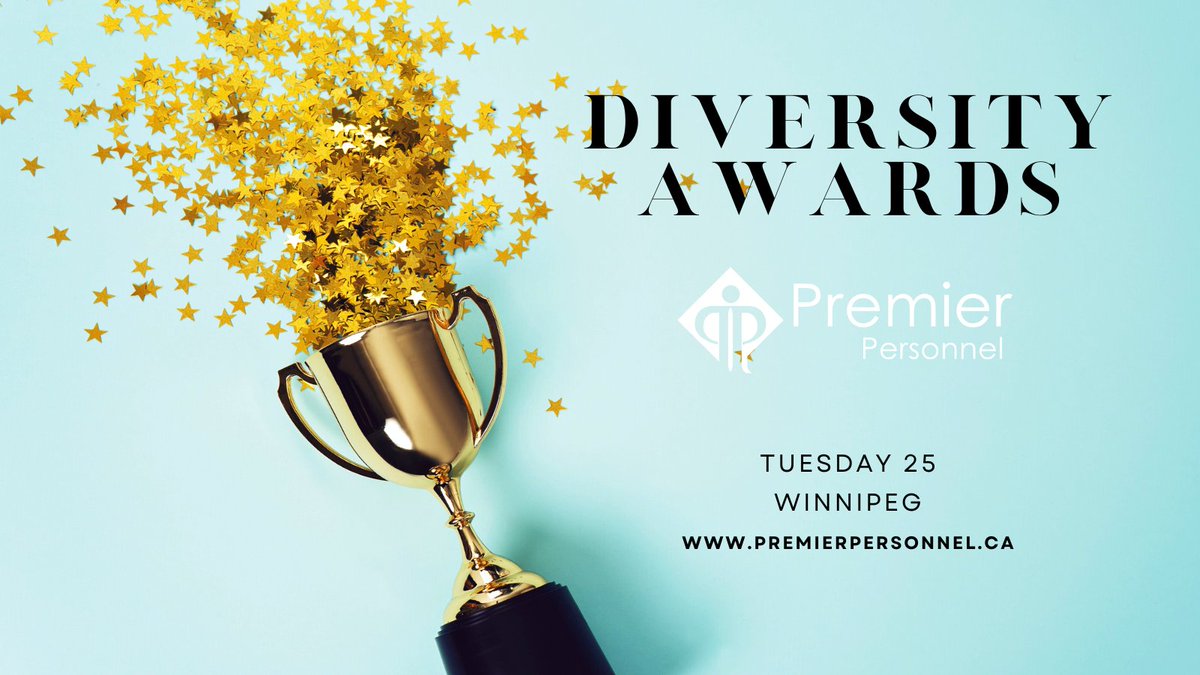 premierpers's tweet photo. Premier Personnel is honoured to be present today at the Diversity Awards!
.
.
#deam2022 #ndeam #disability #jobs #winnipeg #employment #msen https://t.co/gAEmTZHy6q