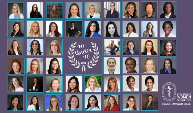 Thank you for joining us over the past several weeks to recognize and celebrate 40+ outstanding women surgeons under the age of 40. These diverse candidates are trailblazers in their field and make significant impacts with their actions. #AWS2022 #AWSturns40