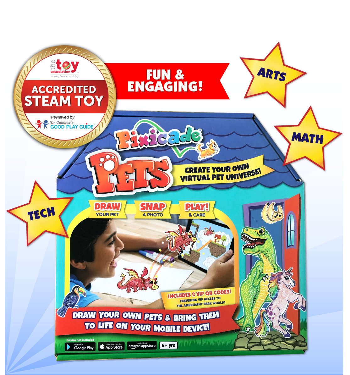 pixicade's tweet photo. Pixicade Pets has received The Toy Associationโs official STEAM Stamp of Approval and the official Good Toy Guide stamp!
#Pixicade #PixicadePets #GoodToyGuide #ToyAssociation #BitOGenius #STEAM #videogame #creative #gamer #awardwinning #fun #besttoys #holidaytoys https://t.co/teeofySPBQ