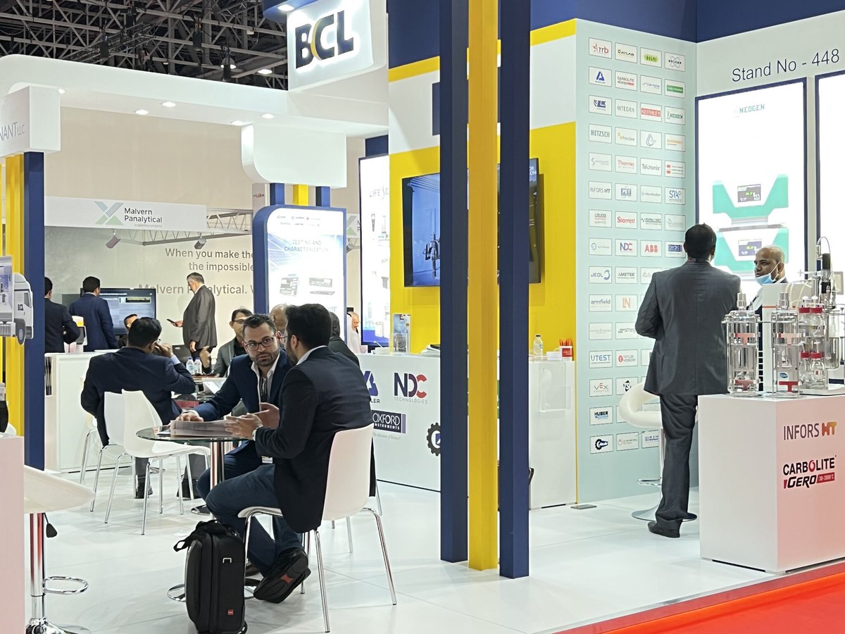 Dutcotennant's tweet photo. Dutco Tennant Team was thrilled to exhibit for the Day2 of ArabLab 2022. The busy booths of our line-up suppliers and the enthusiasm of the attendees encouraged us to give our best. We are looking forward to meeting more of you tomorrow.
#exhibitions #arablab2022 #DutcoTennantLLC https://t.co/ACoXTPXxVf