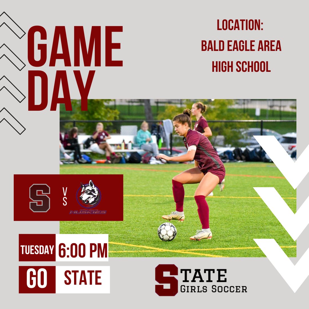 Best of luck to <a href="/SC_GirlsSoccer/">SCGSOC</a> in their D6 semifinal tonight vs. Mifflin County! The game is scheduled for a 6 PM tap at Bald Eagle HS. Keep fighting girls; we are so proud of what you bring each and every day!