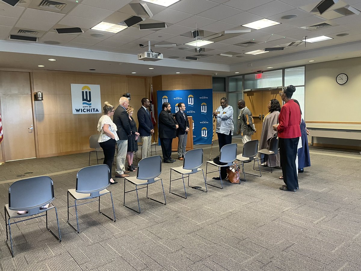 Today the Mayor and Council received Oklepeme Nuer Anorbaah Sasraku II - King of the Yilo Krobo State of Ghana and Isabella Mawuena Caleb - Wife of the King and Entrepreneur relationship liaison.