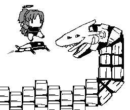 「‾‾‾‾‾‾‾‾‾‾‾‾  --  と(  `ᾥ' ) ‾‾-- ‐   /  」|琴宮夜洸のイラスト