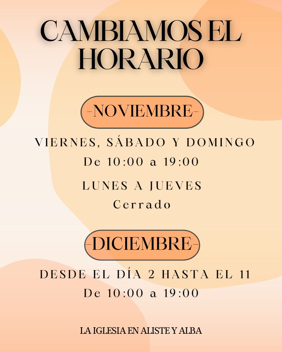 ¡Buenas noticias! 
Salus prolonga la exposición hasta el 11 de diciembre.
Hemos cambiado los horarios para noviembre y diciembre.
¡No os perdáis la oportunidad de visitarnos!