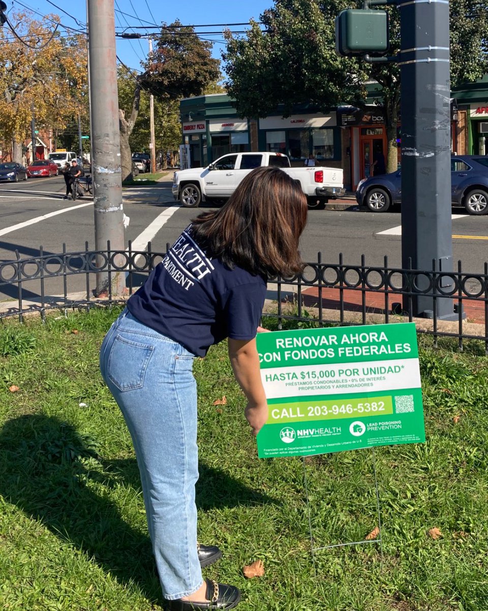 NHVPublicHealth's tweet photo. The #NHVHealth team is busy this #LeadPoisoningPreventionWeek spreading the word on the resources we have to help keep #nhvfamilies safe from Lead. https://t.co/vSerEYffF4 #nhvhomes #leadprevention https://t.co/aBPgTsiDnZ