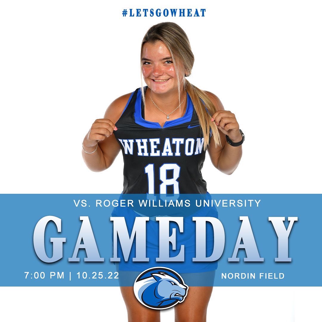 wheatonlyons's tweet photo. 𝗴𝗲𝘁 𝗨𝗣, 𝗶𝘁’𝘀 𝗚𝗔𝗠𝗘𝗗𝗔𝗬. 

⚽️ @WheatonMASoccer heads to Framingham, MA for a 4:30pm kickoff 
🏑 @WheatonFH #DefendsDiane against RWU at 7pm
🏐 @WheatonVBALL travels to Emerson College for a 7pm match 

🎥 &amp; 📊 links, click here: https://t.co/xCxPF7KbtL

#LetsGoWheat https://t.co/Whl9L90lmg