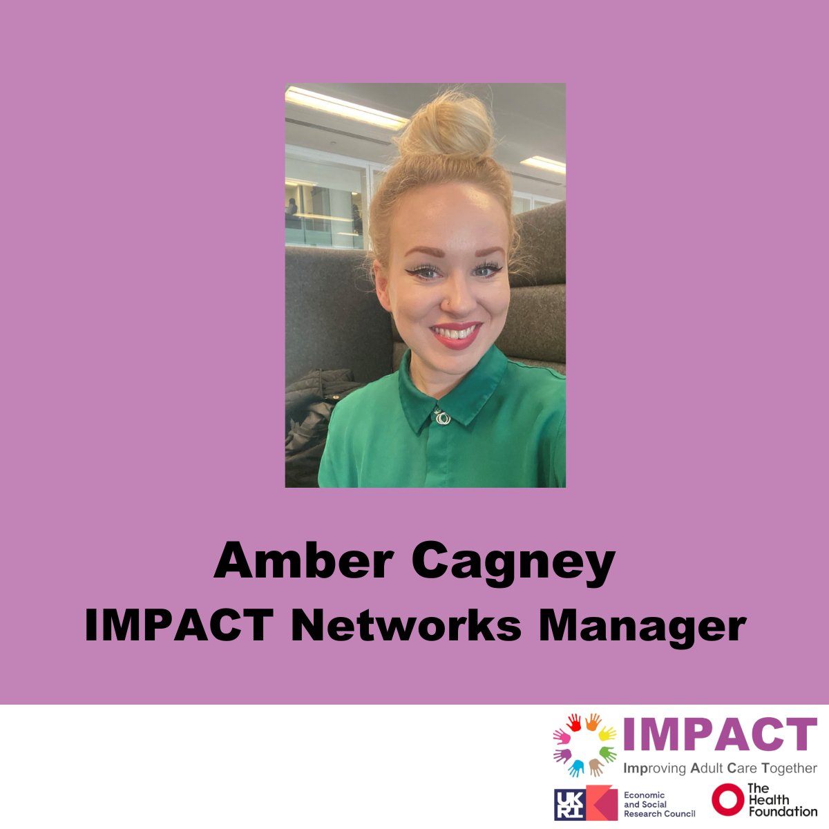 Amber Cagney, our #Networks Manager, has almost ten years of experience within the anti-slavery/anti-trafficking sector. Learn more about Amber and meet the rest of our team: ow.ly/30lm50Lbzs6 #IMPACTStaff