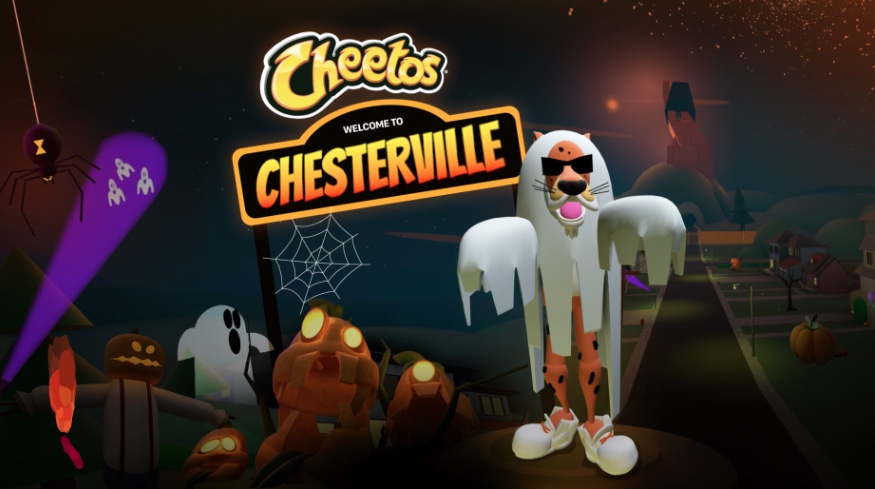 InformaBTL's tweet photo. Después de muchos años de instigar travesuras en el mundo real, #ChesterCheetah y #Cheetos llevarán sus travesuras a la #realidadvirtual este #Halloween, en colaboración con #VaynerMedia y #Vayner3.
👻 👻https://t.co/CgbyYx1xqi https://t.co/04r5I9lkoQ