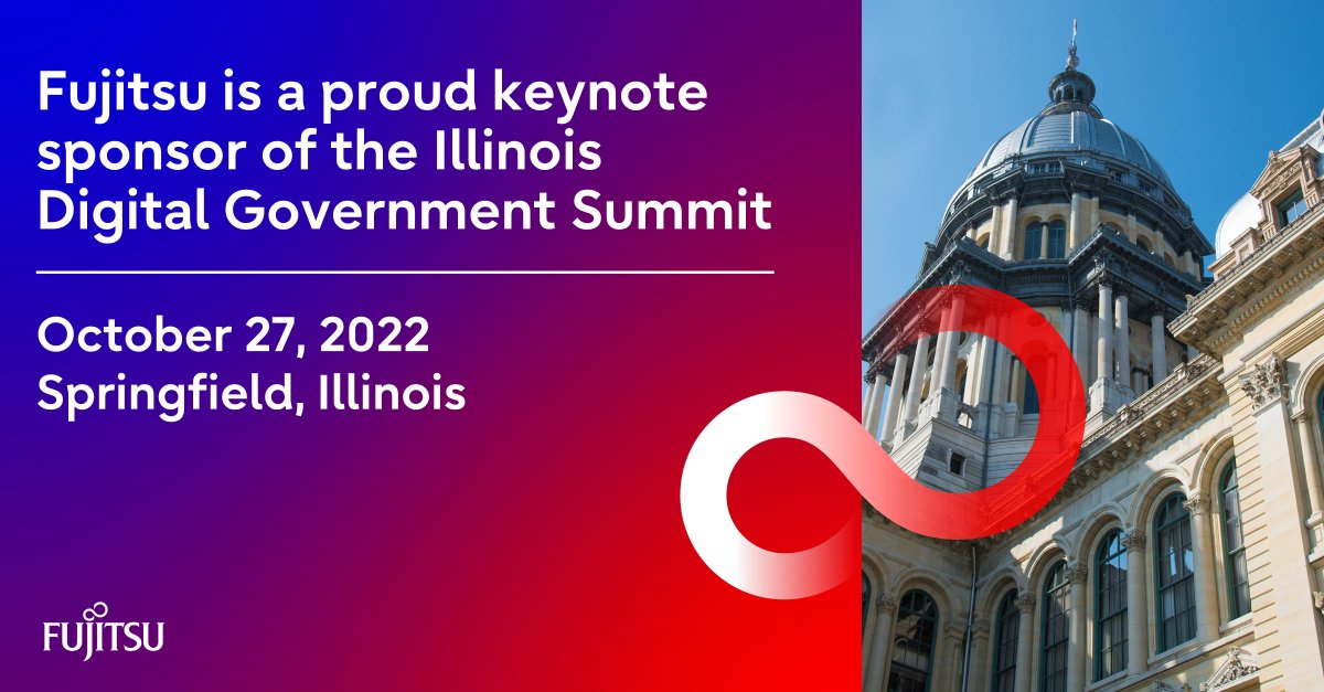 Fujitsu is a proud keynote sponsor of the Illinois Digital Government Summit! Learn more: okt.to/JATQVz